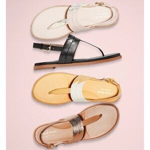 Cole Haan Ainslee Ivory Snake Print Sandals Size 8